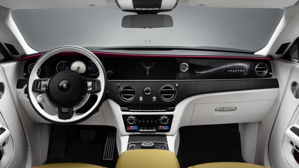 Rolls Royce Spectre Dashboard