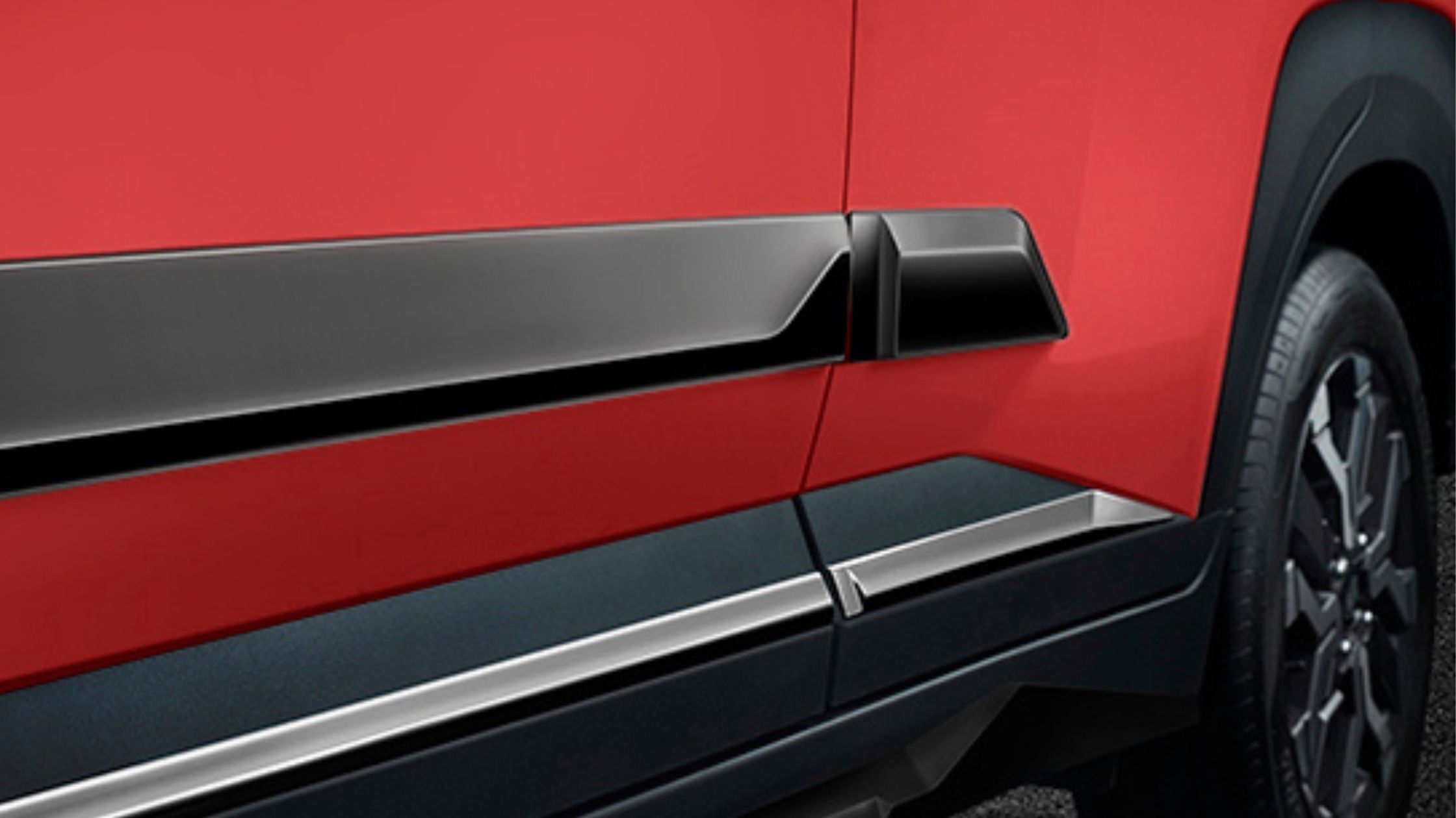 Side Cladding for cars