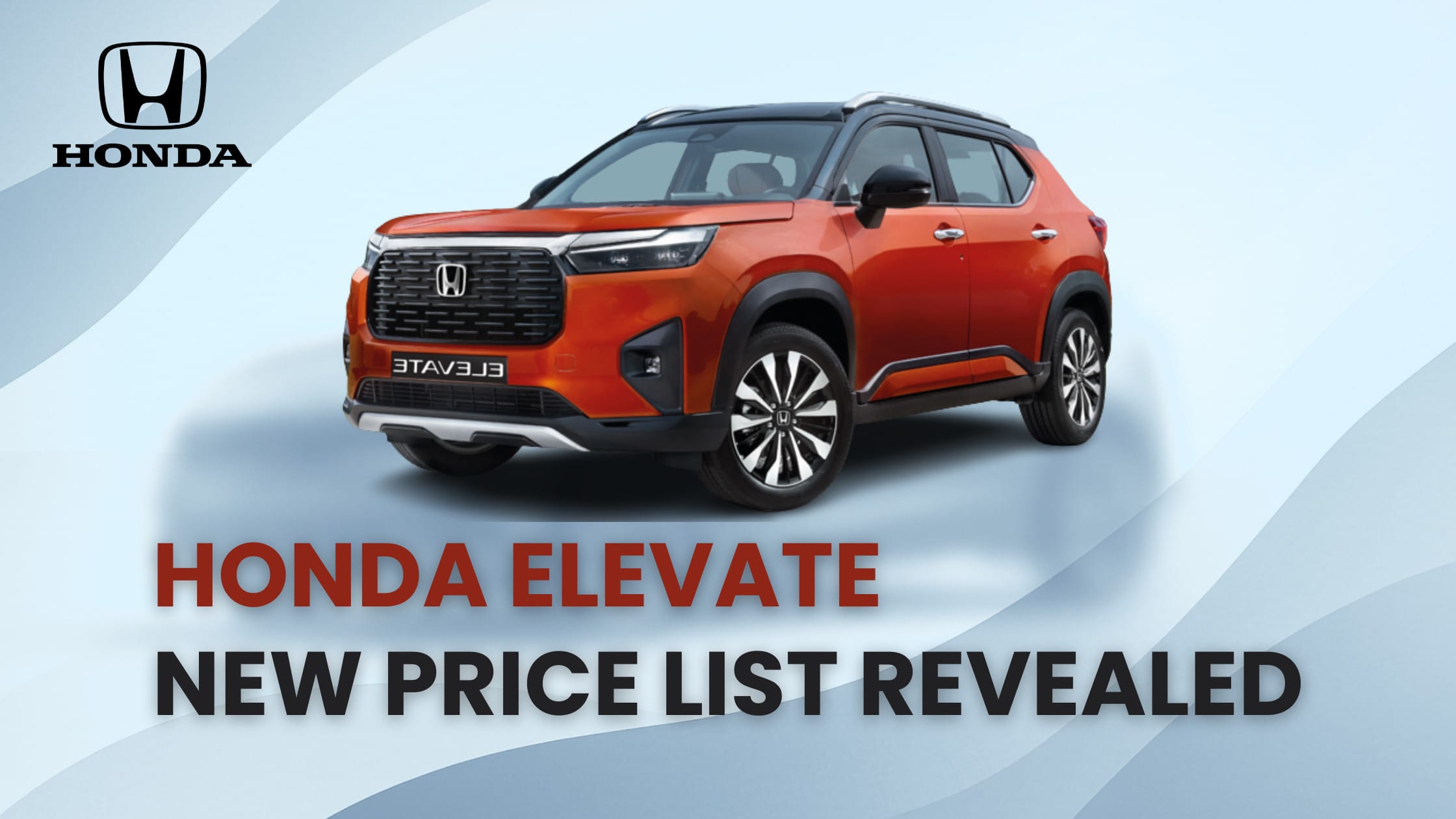 Honda Elevate New Price List Revealed After GST 2.0 – Save Up to ₹91,100 from Sept 22, 2025 1 Honda Elevate New Price List