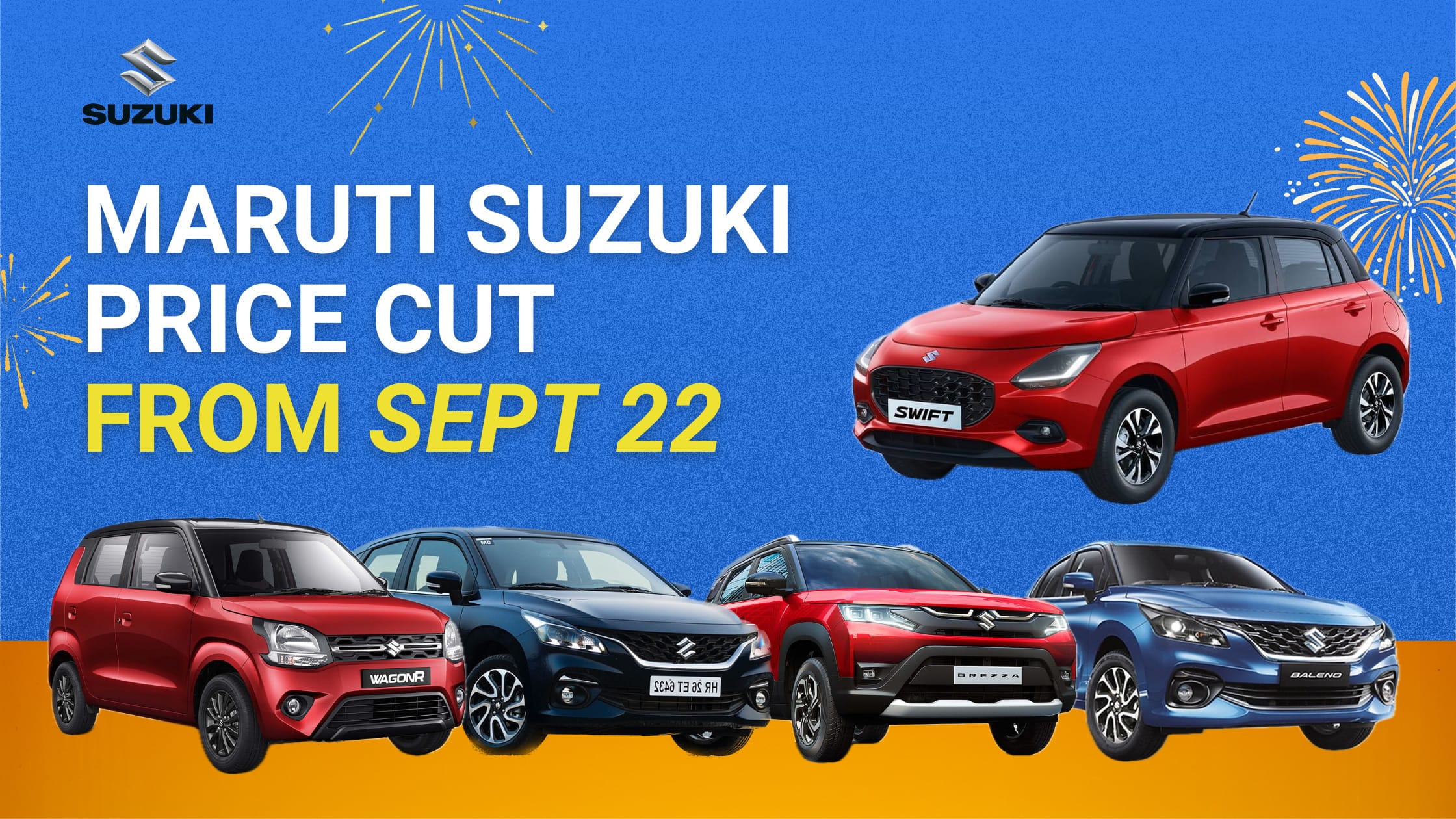 Maruti Suzuki Price Cut from Sept 22: Check Full List of GST 2.0 Discounts 1 Maruti Suzuki Price Cut