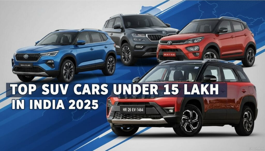 SUV Cars under 15 lakhs 2025