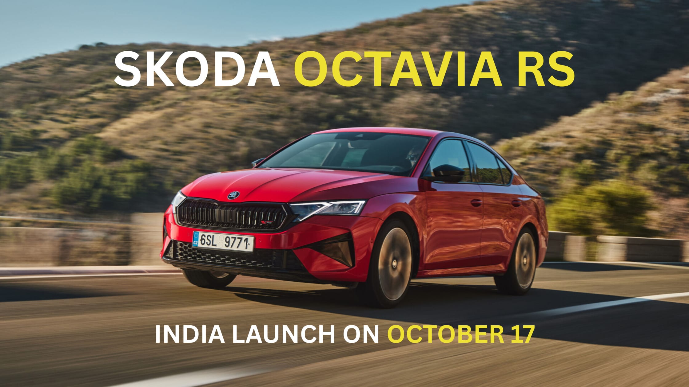 Skoda Octavia RS Launch on October 17: Limited Edition Performance Sedan Returns to India 1 Skoda Octavia RS Launch