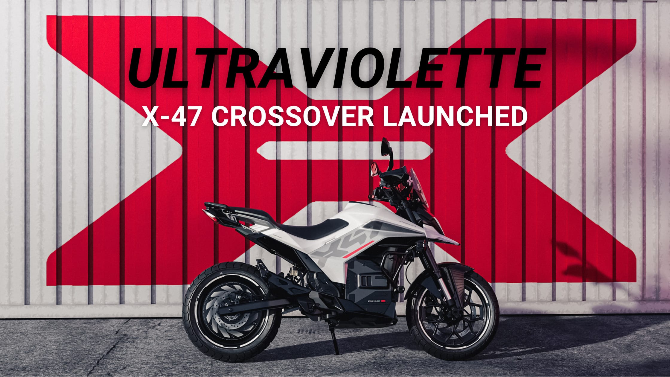 Ultraviolette X-47 Crossover Launched: India's First Radar-Equipped Electric Motorcycle at ₹2.74 Lakh 1 Ultraviolette X-47 Crossover Launched