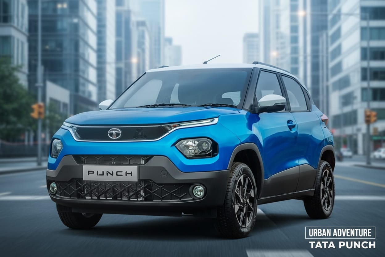 Festive Boom: Tata Motors Delivers 1 Lakh Vehicles from Navratri to Diwali with 33% YoY Growth 3 Tata Punch Front View